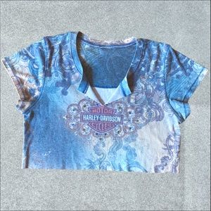 Harley crop top